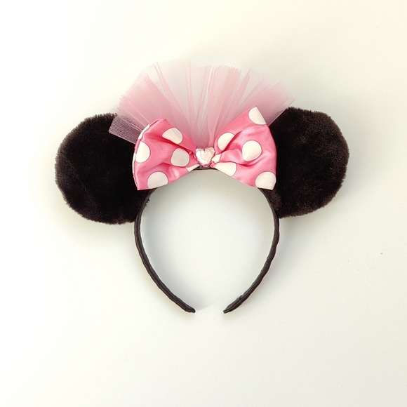 Minnie mouse ears, pink bow. - Picture 2 of 5